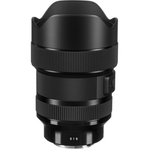 Sigma 14-24mm f/2.8 DG DN Art ultra-wide-angle zoom lens for full-frame mirrorless cameras with 18 optical elements including FLD and SLD elements, advanced coatings to reduce flare and ghosting, dust and splash-proof design, and an 11-blade rounded diaphragm for smooth bokeh.