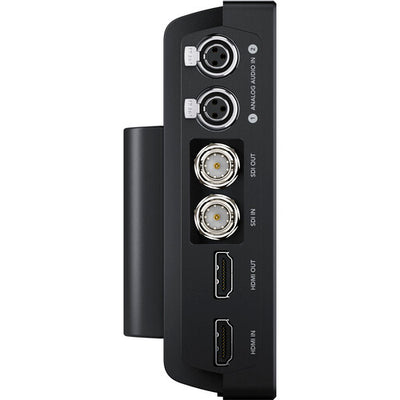 Blackmagic Design Video Assist 7-Inch 3G-SDI/HDMI external monitor and recorder.