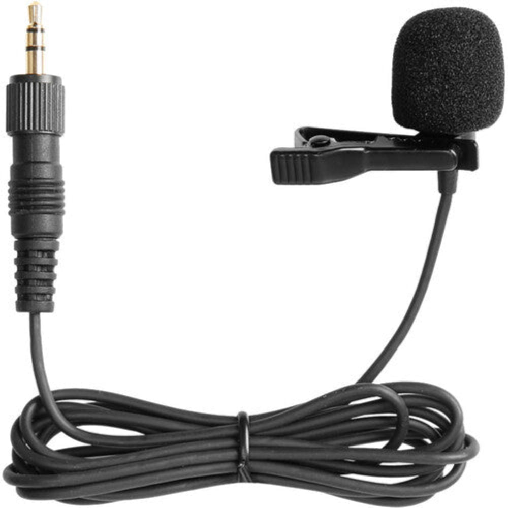 This 2-person wireless lavalier microphone system provides vloggers and content creators with a cost-effective yet quality and easy-to-use UHF system.