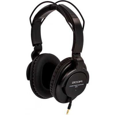 Zoom ZDM-1 Podcast Mic Pack with dynamic microphone, studio headphones, stand, cable, and windscreen — ideal for podcasting and streaming.