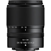 Use this 18-140mm f/3.5-6.3 VR lens to capture a wide variety of subjects with high portability from landscapes to portraits for both stills and video.