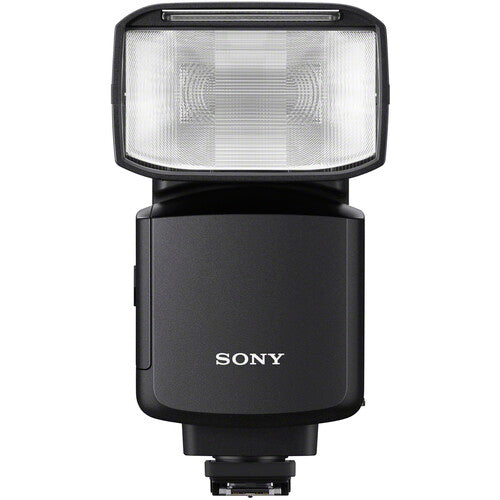 Sony HVL-F60RM2 professional wireless flash with GN60 output, radio control, and bounce system for Sony Alpha cameras.