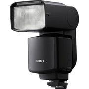 Sony HVL-F60RM2 professional wireless flash with GN60 output, radio control, and bounce system for Sony Alpha cameras.