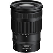 The Nikon Z 24-120mm f/4 S is a wide-angle to short-telephoto zoom lens covering a useful focal length range for landscapes to portraits.