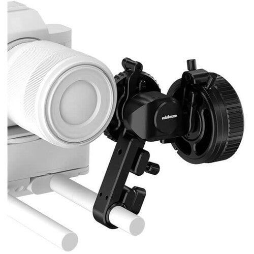 Edelkrone FocusONE v2 Follow Focus System with front marker disk for precise manual focus control.