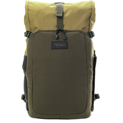 The Backpack combines vintage style with modern functionality, it offers secure camera storage, a rolltop design, and space for up to 4 lenses.