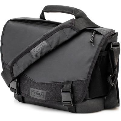 The Tenba DNA 9 Slim Messenger Bag combines style and functionality, it offers discreet, versatile storage for photographers and adventurers.