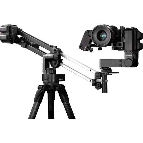 Edelkrone JibONE v2 Motion Control Jib providing motorised vertical and horizontal camera movement.