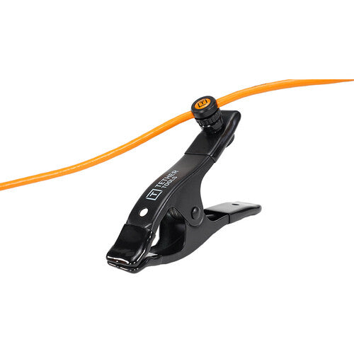 Tether Tools TetherGuard Thread Mount Support with magnetic quick-release on white background.