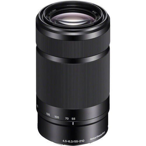 Sony ZV-E10 Mirrorless Camera Kit with 16-50mm and 55-210mm lenses, ideal for vlogging and hybrid content creation.