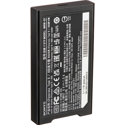 Sony MRW-G1 CFexpress Type B and XQD card reader with USB 3.1 Gen 2 Type-C interface.