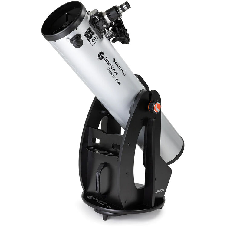 StarSense telescope on a white background