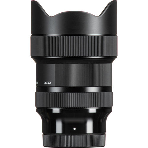 Sigma 14-24mm f/2.8 DG DN Art ultra-wide-angle zoom lens for full-frame mirrorless cameras with 18 optical elements including FLD and SLD elements, advanced coatings to reduce flare and ghosting, dust and splash-proof design, and an 11-blade rounded diaphragm for smooth bokeh.