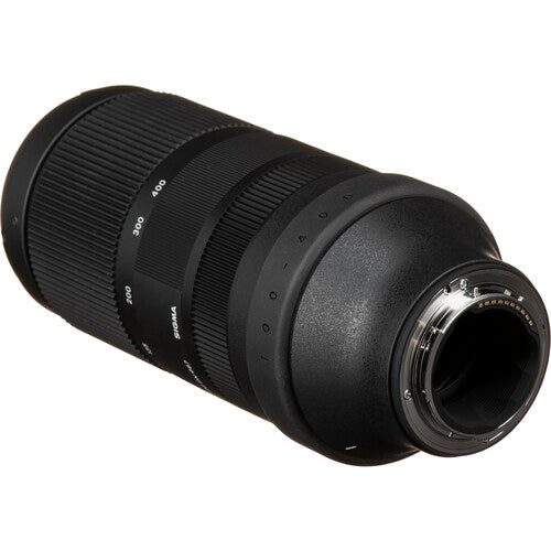 Sigma 100-400mm f/5-6.3 DG DN telephoto zoom lens for full-frame mirrorless cameras with contemporary design.
