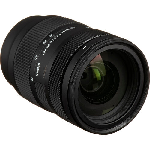 Sigma 28-70mm f/2.8 DG DN Contemporary standard zoom lens for full-frame mirrorless cameras featuring constant f/2.8 aperture, advanced optics, and compact lightweight design.