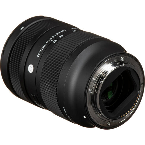Sigma 28-70mm f/2.8 DG DN Contemporary standard zoom lens for full-frame mirrorless cameras featuring constant f/2.8 aperture, advanced optics, and compact lightweight design.