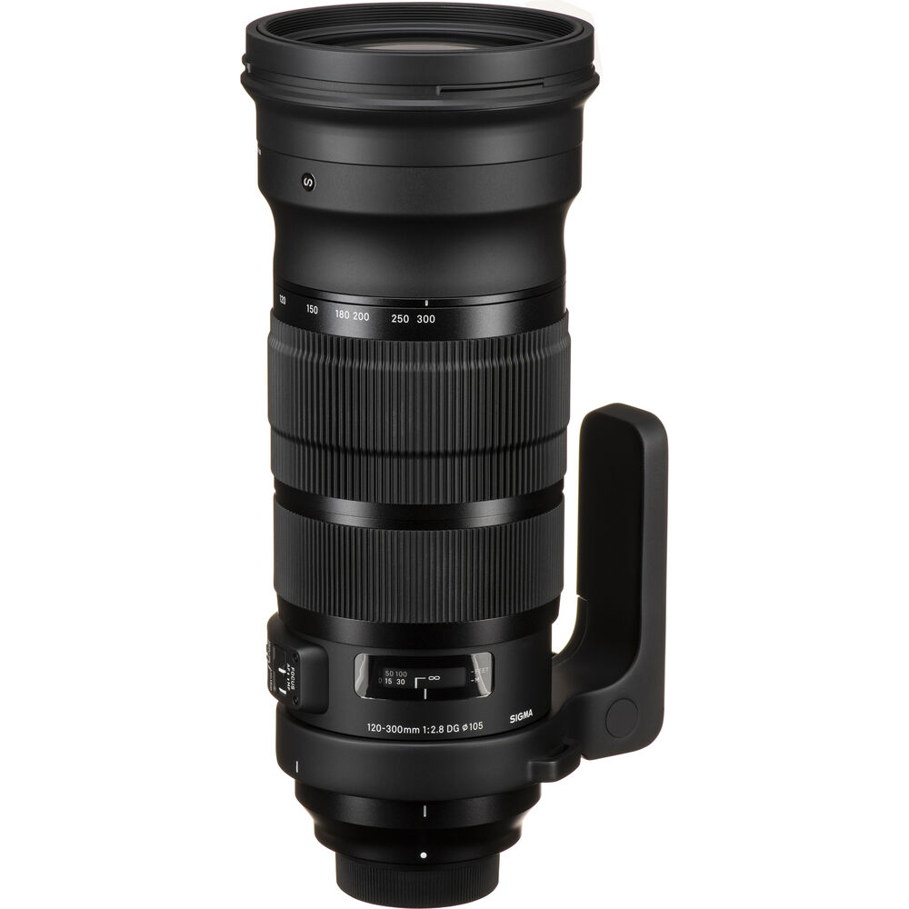 Used Sigma 120-300mm F/2.8 DG OS HSM Sport + TC-2.0 Nikon