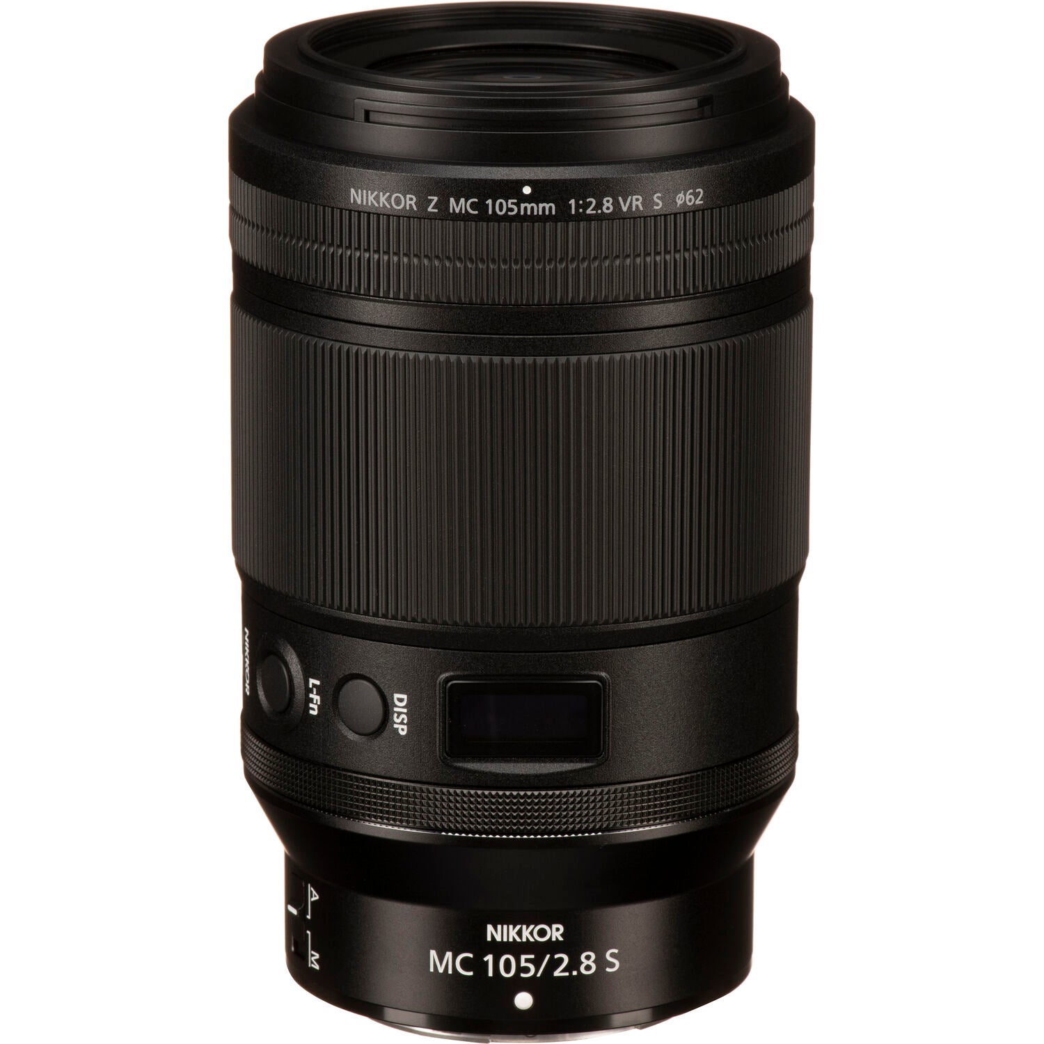 Nikon Z MC 105mm f2.8 VR S is an S-line macro lens that provides a versatile 105mm focal length, a close working distance, and a true 1:1 reproduction ratio.