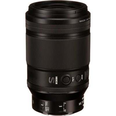 Nikon Z MC 105mm f2.8 VR S is an S-line macro lens that provides a versatile 105mm focal length, a close working distance, and a true 1:1 reproduction ratio.