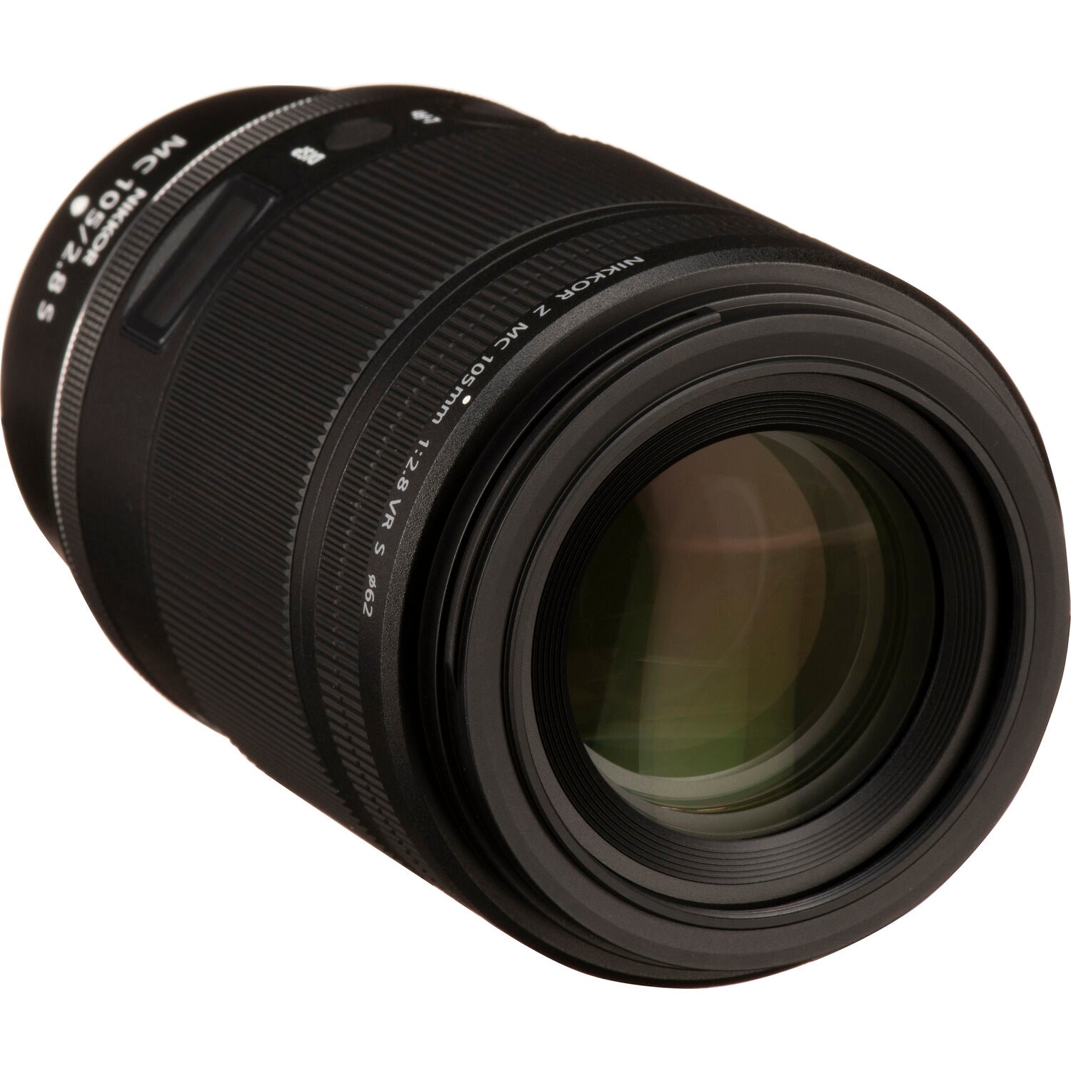 Nikon Z MC 105mm f2.8 VR S is an S-line macro lens that provides a versatile 105mm focal length, a close working distance, and a true 1:1 reproduction ratio.