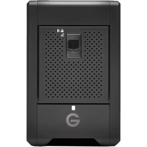 SanDisk Professional G-RAID Shuttle 4 24TB RAID storage with Thunderbolt 3, aluminium chassis, and four 6TB drives.