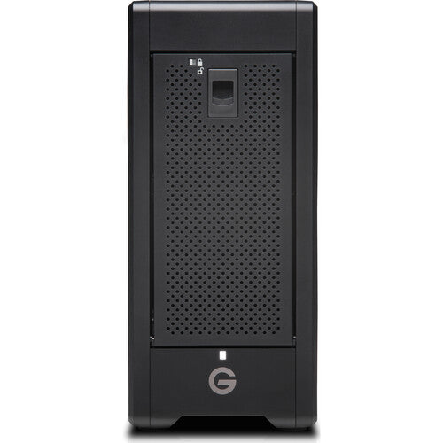 SanDisk Professional 96TB G-Raid Shuttle 8 RAID storage with Thunderbolt 3, aluminium chassis, and eight 12TB drives.