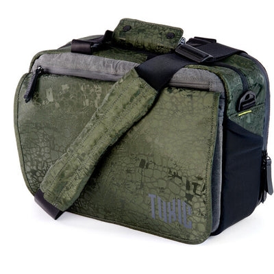Toxic Wraith Messenger Bag for mirrorless camera gear and laptop.