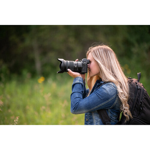 The Nikon Z 24-120mm f/4 S is a wide-angle to short-telephoto zoom lens covering a useful focal length range for landscapes to portraits.