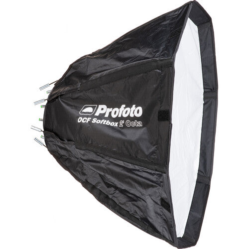Profoto OCF Octa Softbox 2’ for soft, even lighting with portable flashes.