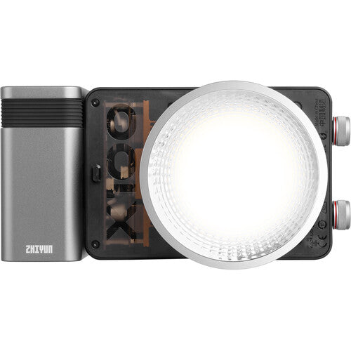 Zhiyun Molus X100 COB Pocket Light Pro Kit – compact COB LED light with adjustable brightness, colour temperature, and versatile mounting options.