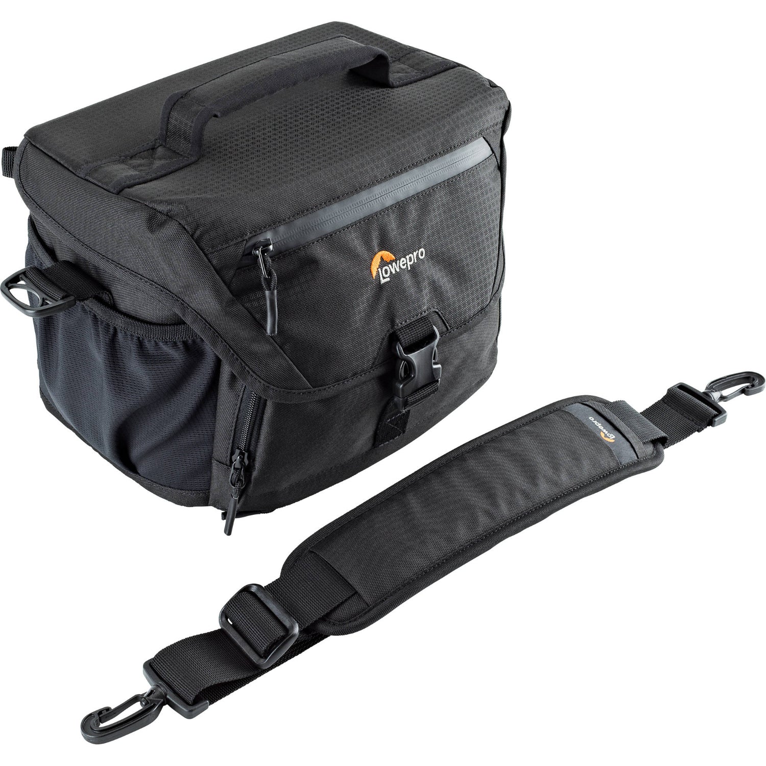 The Lowepro Nova 180 AW II Camera Bag's design offers easy accessibility yet offers protection and has flexible inserts for you to customise as you wish.