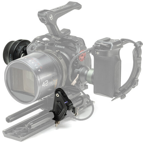 Tilta Nucleus Nano II FIZ Wireless Lens Control System with hand unit and motor.