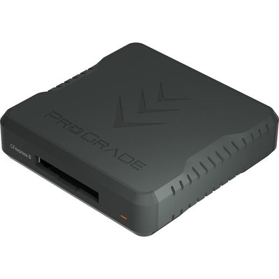 ProGrade Digital CFexpress Type B USB 4.0 Single-Slot Card Reader for fast media transfer.