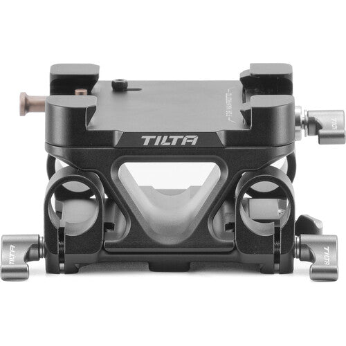 Tilta 15mm LWS Dual Baseplate compatible with Arca-Swiss and Manfrotto plates for fast camera rig setups.