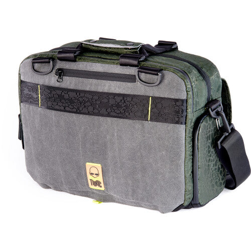 Toxic Wraith Messenger Bag for mirrorless camera gear and laptop.