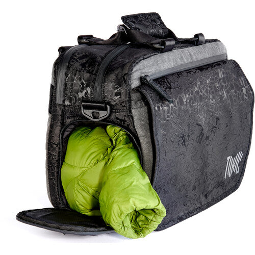 Toxic Wraith Medium Onyx Messenger Bag for mirrorless camera gear and laptop.