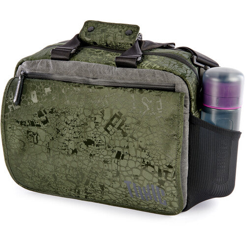 Toxic Wraith Messenger Bag for mirrorless camera gear and laptop.