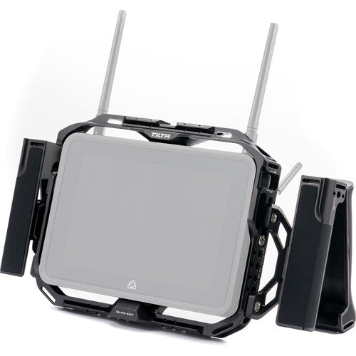 Tilta Monitor Cage Kit for Atomos Shogun Connect/Ultra providing full protection and accessory mounting options.