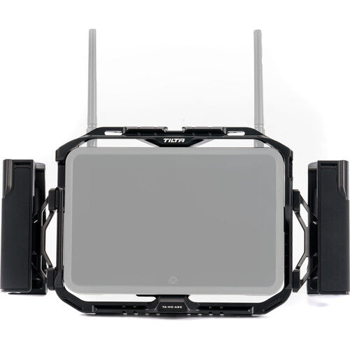 Tilta Monitor Cage Kit for Atomos Shogun Connect/Ultra providing full protection and accessory mounting options.