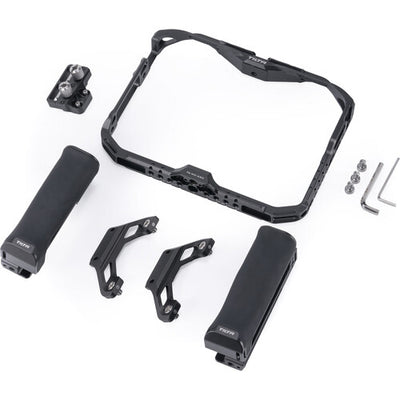 Tilta Monitor Cage Kit for Atomos Shogun Connect/Ultra providing full protection and accessory mounting options.