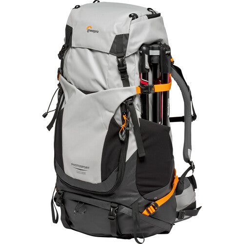 Lowepro PhotoSport PRO 55L AW III (S-M) adventure camera backpack with removable insert and weather protection.