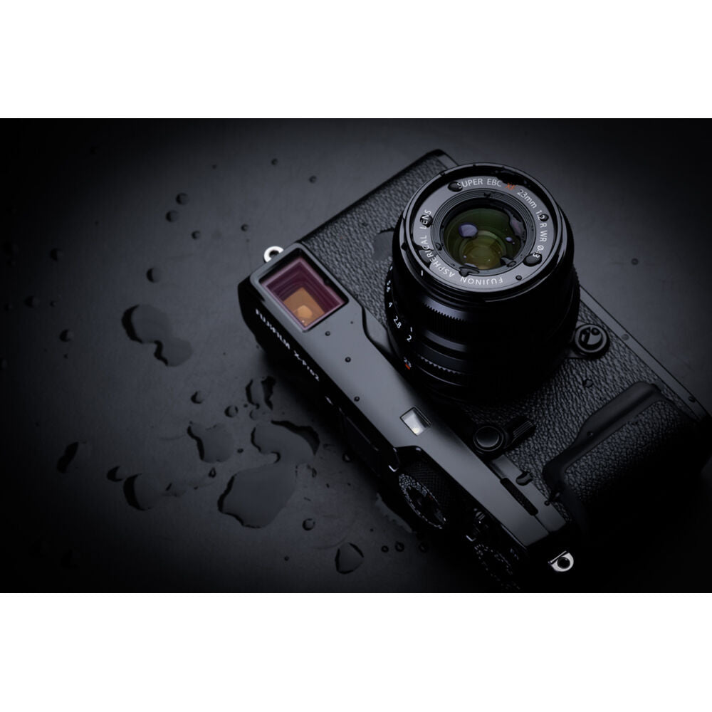 Fujifilm XF 23mm f/2 R WR Lens – compact wide-angle prime with fast f/2 aperture, weather sealing, and fast autofocus for street and travel photography.
