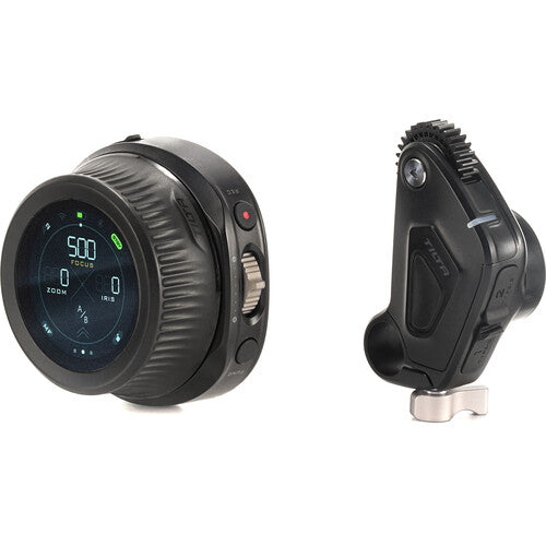 Tilta Nucleus Nano II FIZ Wireless Lens Control System with hand unit and motor.