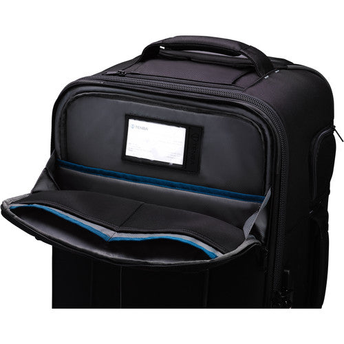 Travel smarter with the Tenba Roadie Roller—premium, durable, and airline-ready camera roller for professionals on the go.