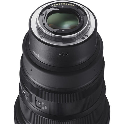 Sigma 15mm f/1.4 DG DN Diagonal Fisheye Art lens with 180-degree angle of view, advanced optical design for high resolution and clarity, ideal for astrophotography and creative wide-angle shots.