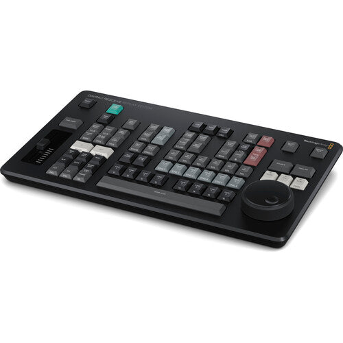 Blackmagic Design DaVinci Resolve Replay Editor for live replay control and multi-camera playback.