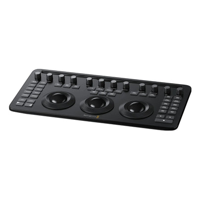 Blackmagic Design DaVinci Resolve Micro Colour Panel for precise colour grading control.
