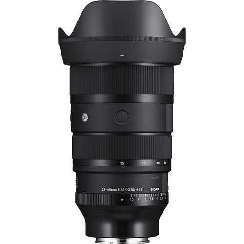 Sigma 28-45mm f/1.8 DG DN wide-angle zoom lens for full-frame mirrorless cameras with bright constant aperture