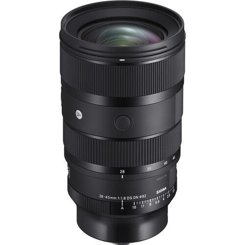 Sigma 28-45mm f/1.8 DG DN wide-angle zoom lens for full-frame mirrorless cameras with bright constant aperture