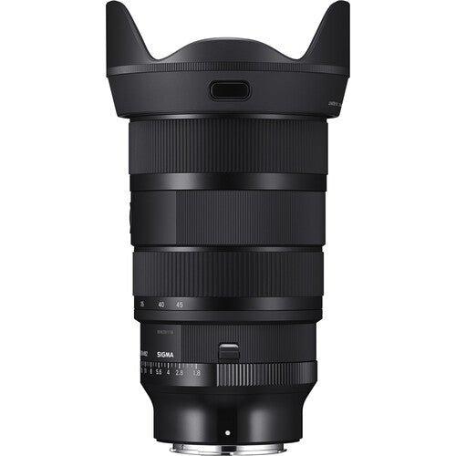 Sigma 28-45mm f/1.8 DG DN wide-angle zoom lens for full-frame mirrorless cameras with bright constant aperture
